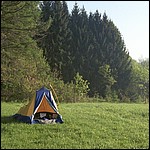 John L's tent - 5/16/2003