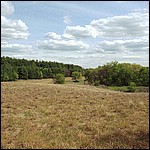 Prairie after a long, tough, uphill hike. - 5/16/2003